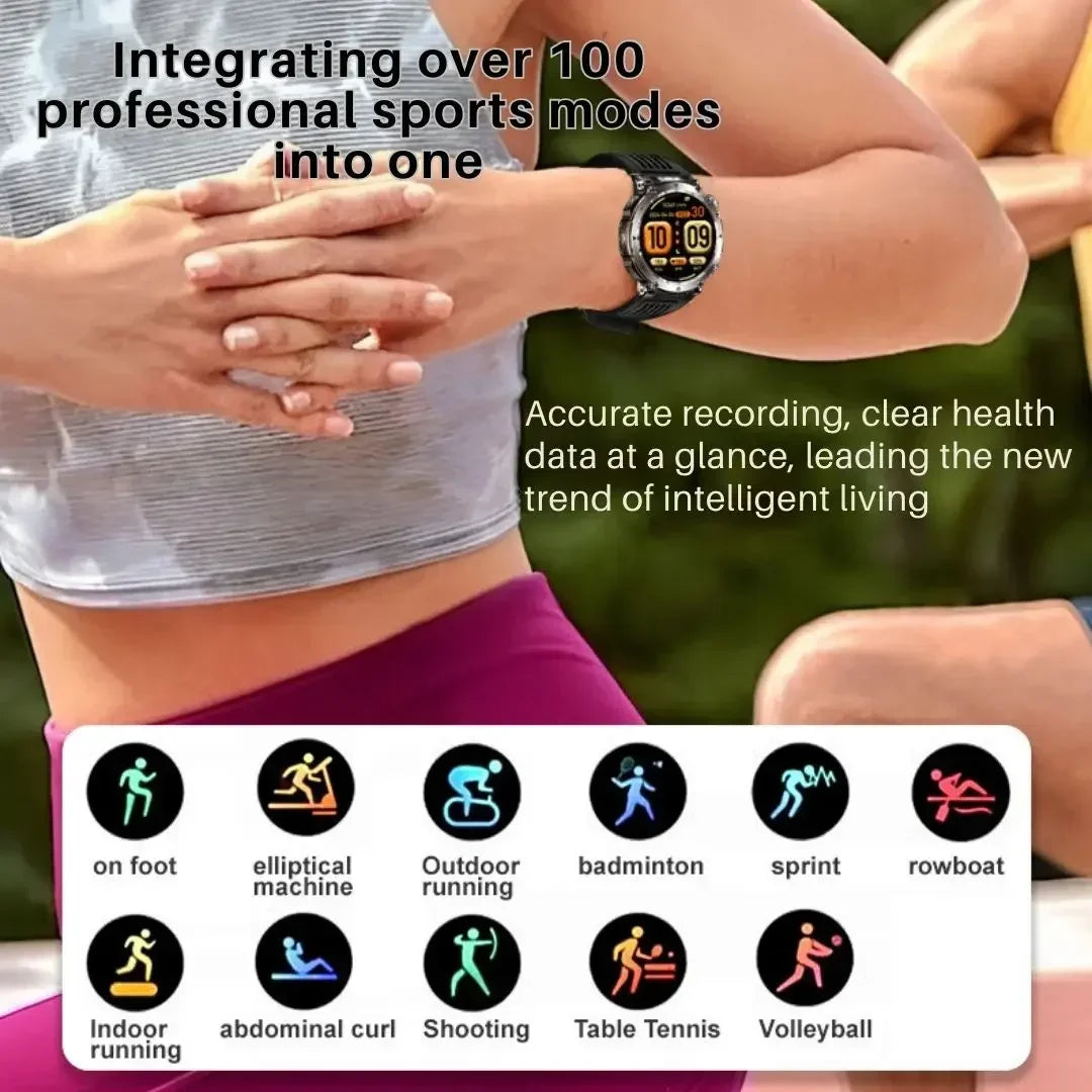 EFFEOKKI Outdoor Fitness Watch