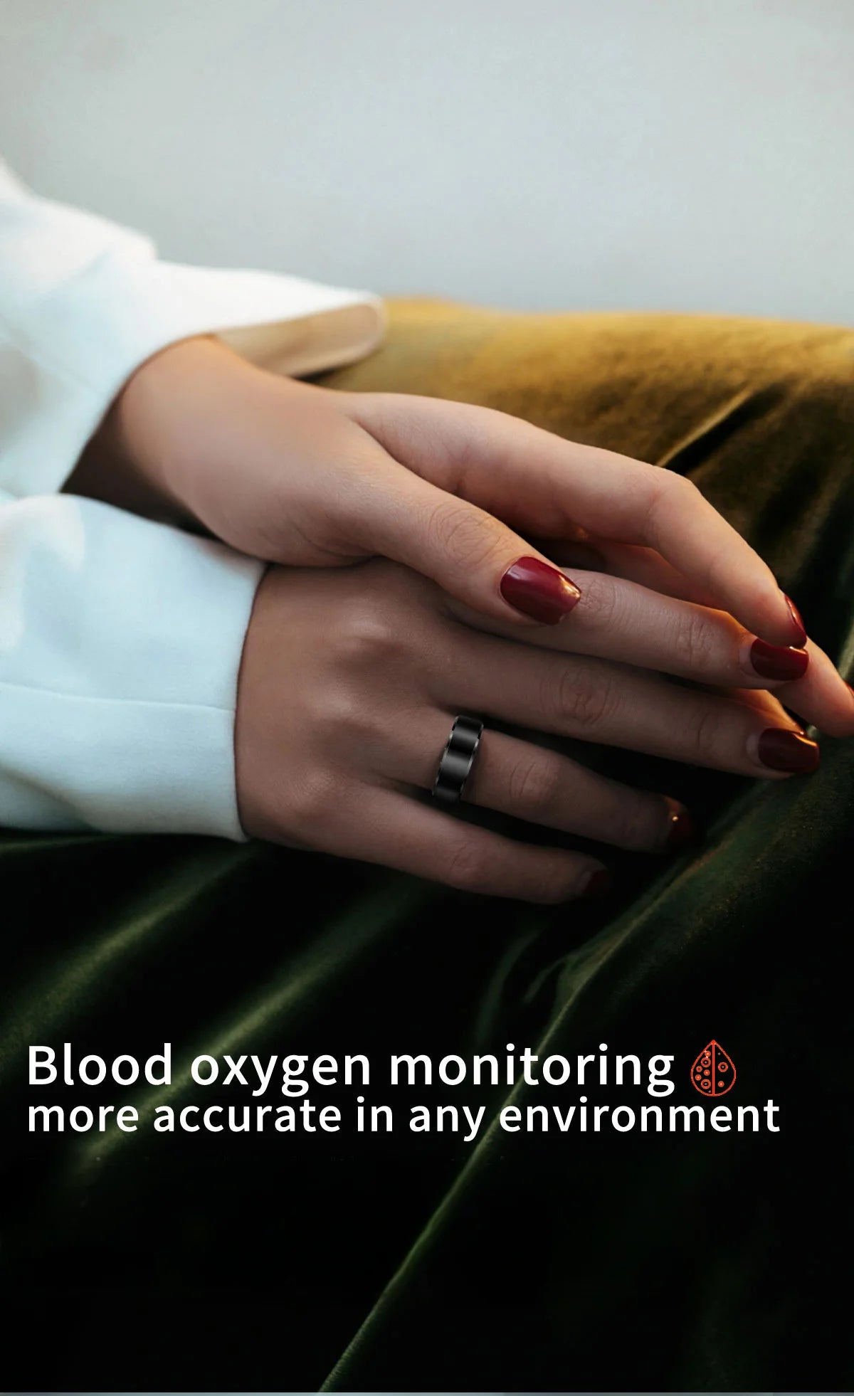 2025 R6Pro Smart Ring for Men and Women – Advanced Health and Fitness Tracker