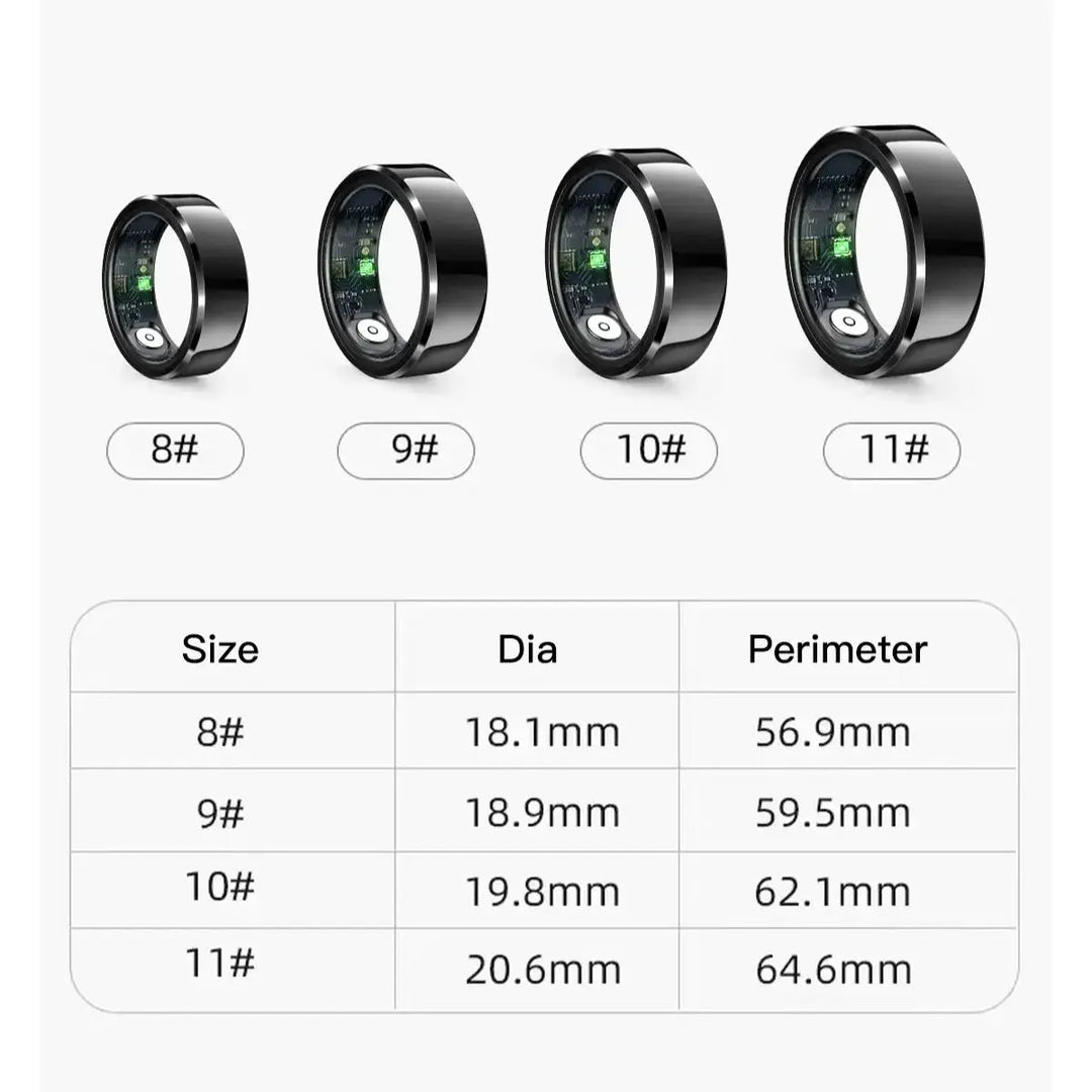 R6Pro Smart Ring for Men and Women – Advanced Health and Fitness Tracker