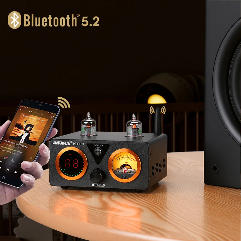 AIYIMA T9 Pro Stereo Vacuum Tube Amplifier