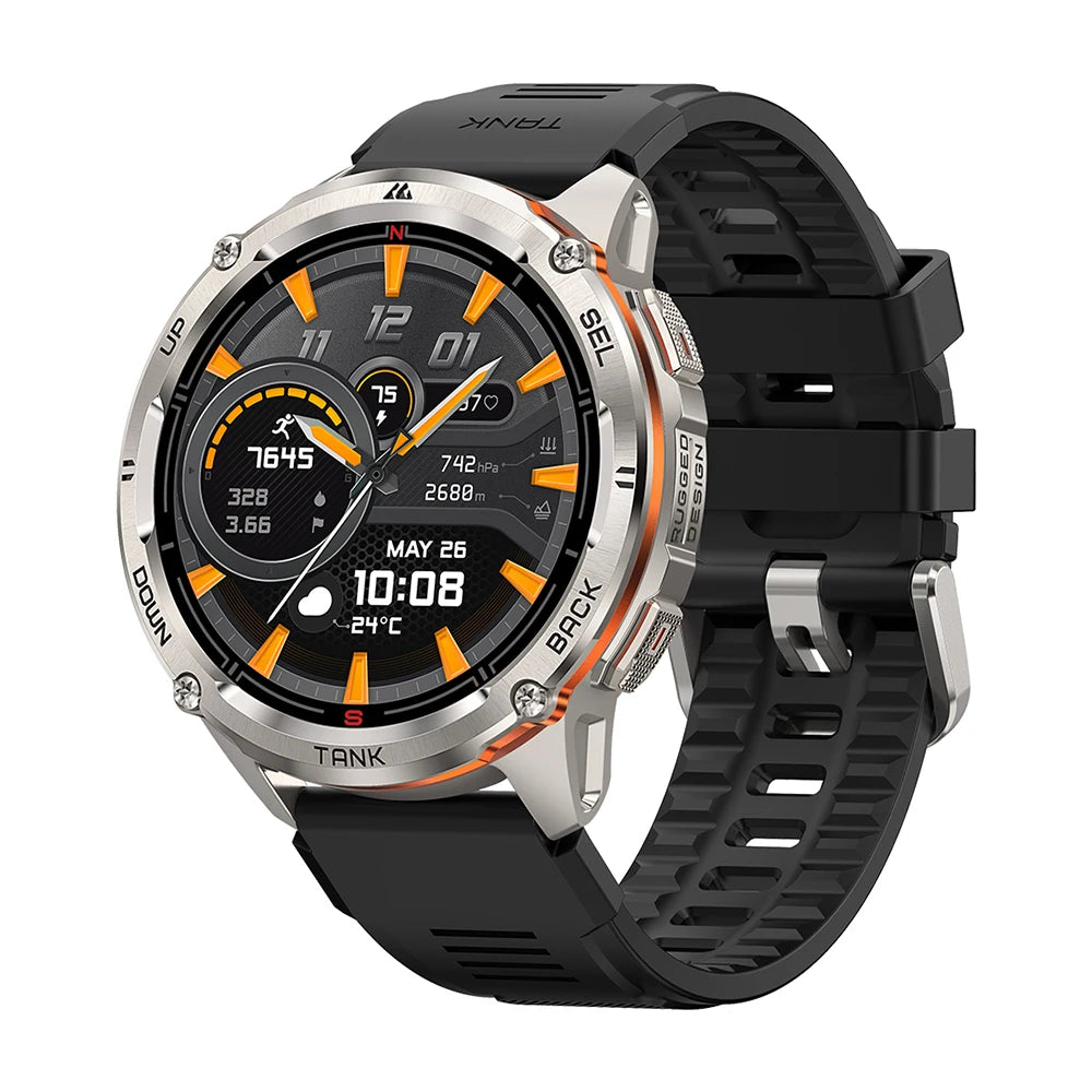 KOSPET TANK T3 Ultra GPS Smartwatch – Compass, Altimeter, Waterproof