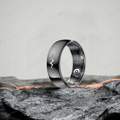New ECG Monitor Smart Ring 2025 Heart Rate Blood Oxygen Health Monitoring Multi-sport Mode Temperature 3ATM Waterproof Smartring