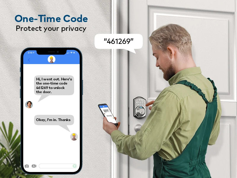 Fingerprint Keyless Electronic Door Lock