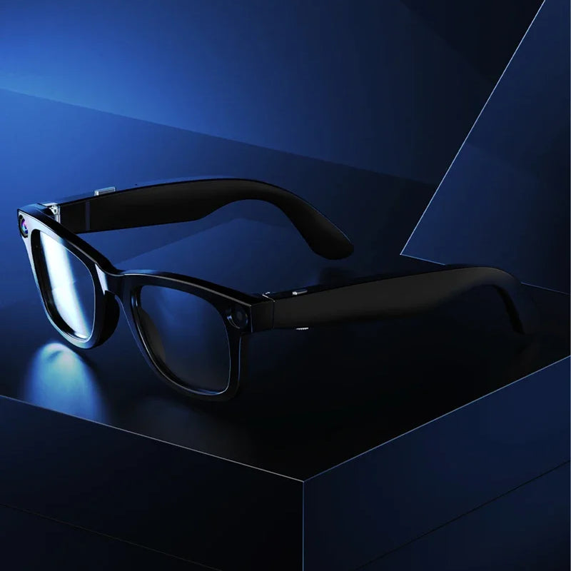 4K 800W pixel Smart AI Glasses Shooting Camera Photo Video Voice Assistant Call Translation Waterproof Bluetooth Glasses