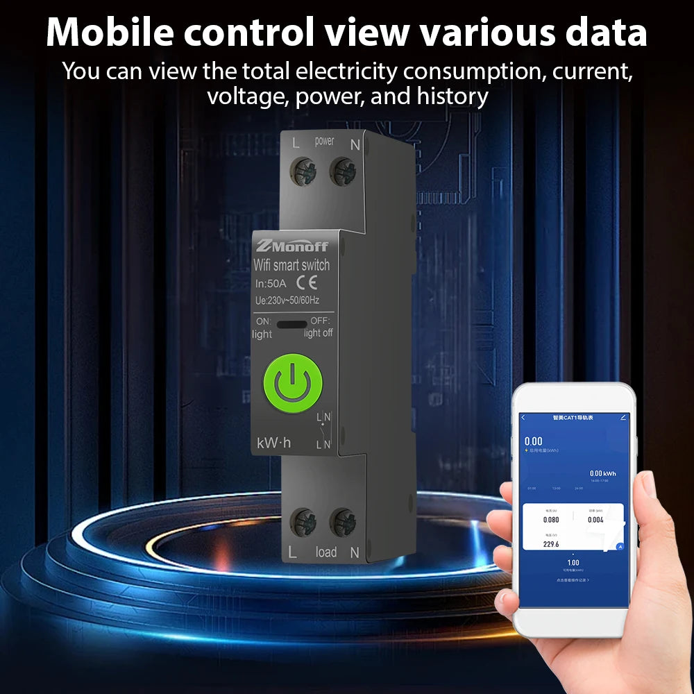 Tuya WiFi Smart Circuit Breaker