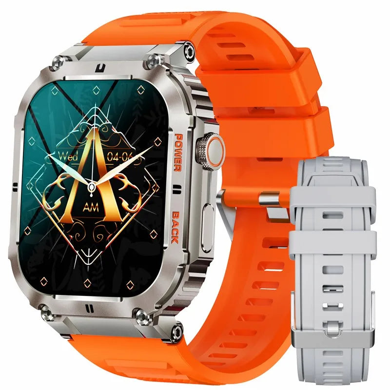 LIGE Outdoor Sports Fitness Smartwatch for Men