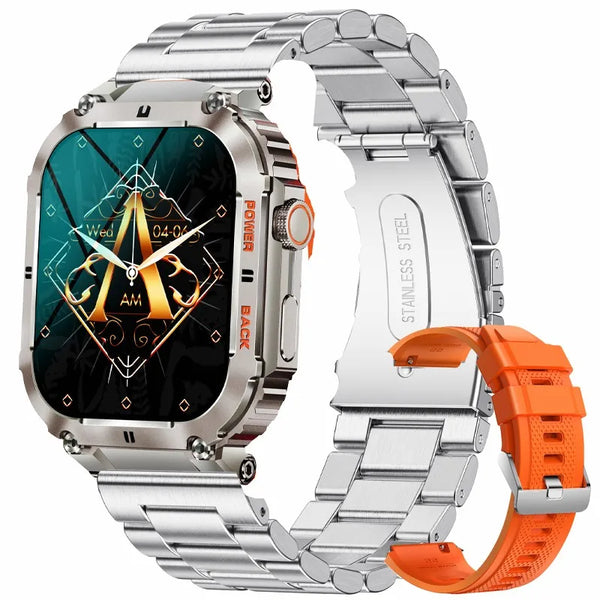 LIGE Outdoor Sports Fitness Smartwatch for Men