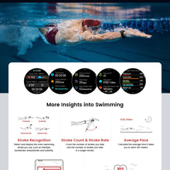 KOSPET TANK T3 Ultra GPS Smartwatch – Compass, Altimeter, Waterproof