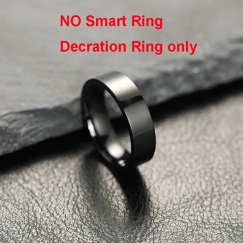 ECG Health Monitoring Smart Ring with Heart Rate &amp; SpO2