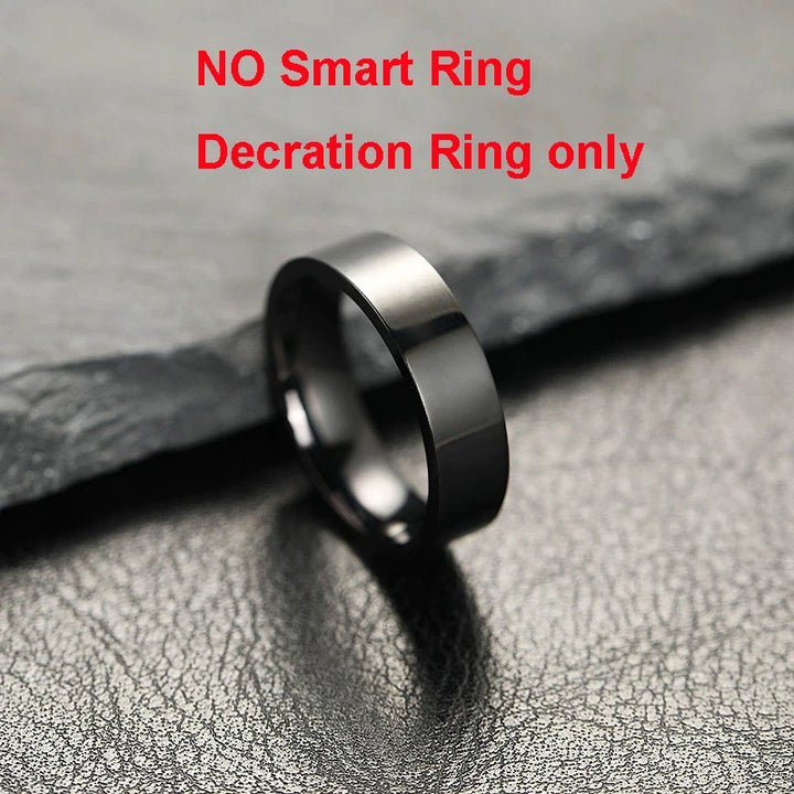 ECG Health Monitoring Smart Ring with Heart Rate &amp; SpO2