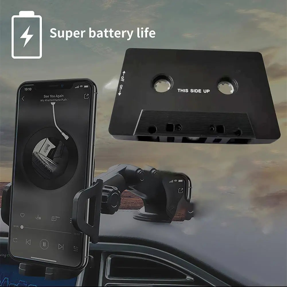 Universal Bluetooth 5.0 Cassette Adapter with Mic