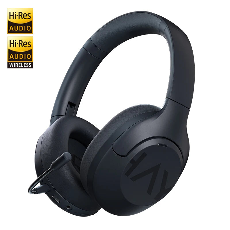 HAYLOU S30 Wireless Bluetooth 5.4 Headphones with ANC & 80H Playtime