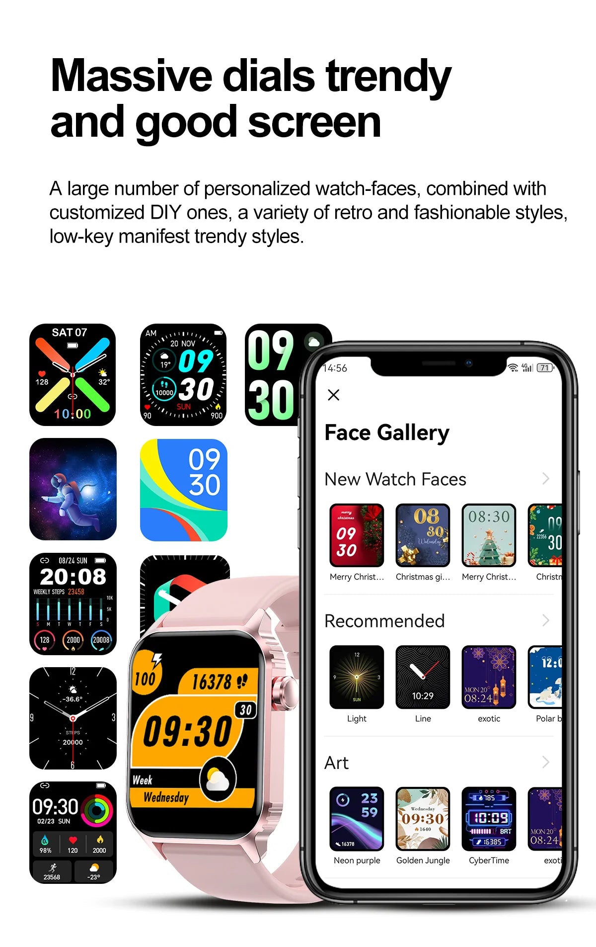 1.85" Waterproof Smartwatch