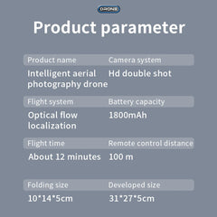 Professional E88 Foldable RC Drone