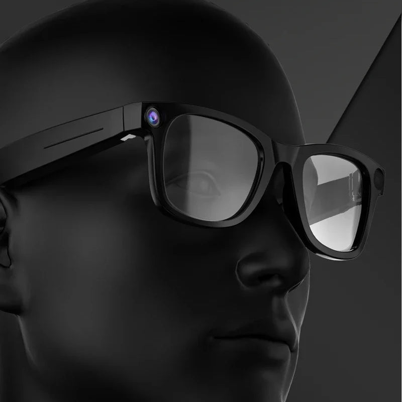 4K 800W pixel Smart AI Glasses Shooting Camera Photo Video Voice Assistant Call Translation Waterproof Bluetooth Glasses
