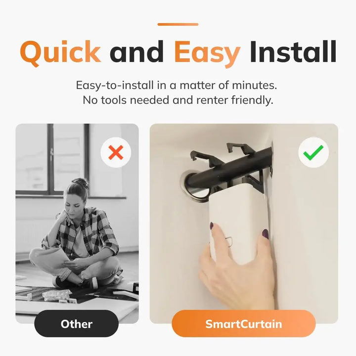 SmartCurtain Motorized Curtain System