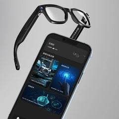 4K 800W pixel Smart AI Glasses Shooting Camera Photo Video Voice Assistant Call Translation Waterproof Bluetooth Glasses