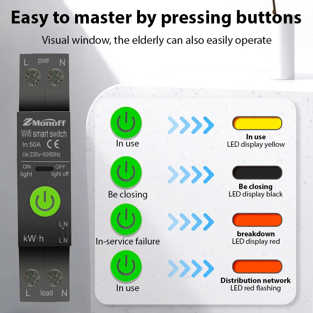 Tuya WiFi Smart Circuit Breaker