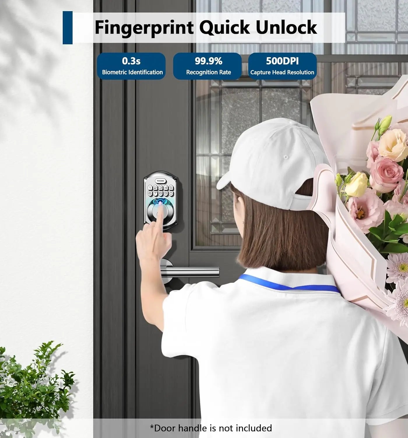 Fingerprint Keyless Electronic Door Lock