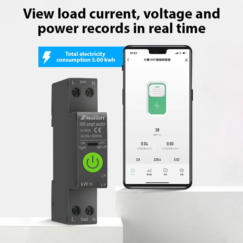 Tuya WiFi Smart Circuit Breaker