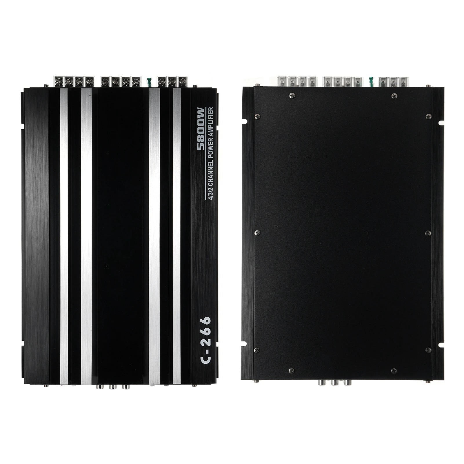 12V 4-Channel High Power Car Audio Amplifier – Aluminum Alloy