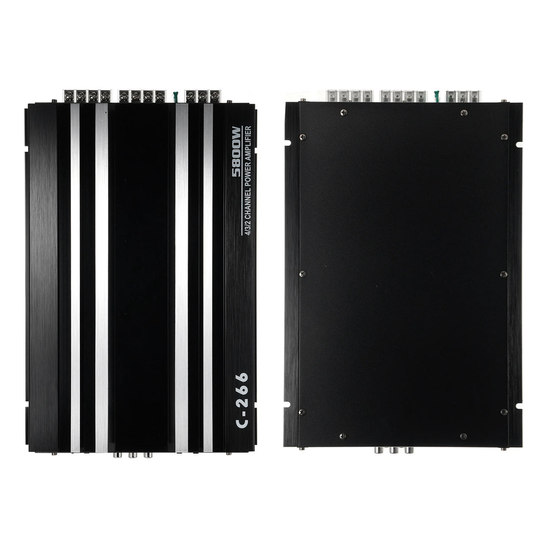 12V 4-Channel High Power Car Audio Amplifier – Aluminum Alloy