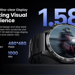 HAYLOU Solar 5 Voice Calling Smartwatch – 1.58