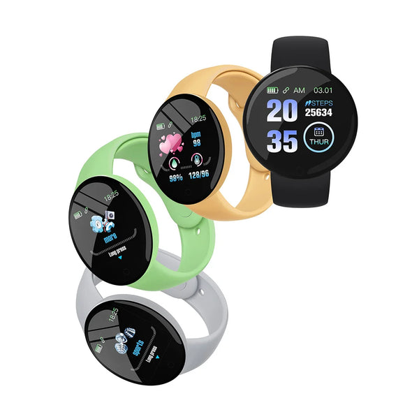 D18s Smart Fitness Tracker | Monitors BP, Tracks Steps and other Activities.