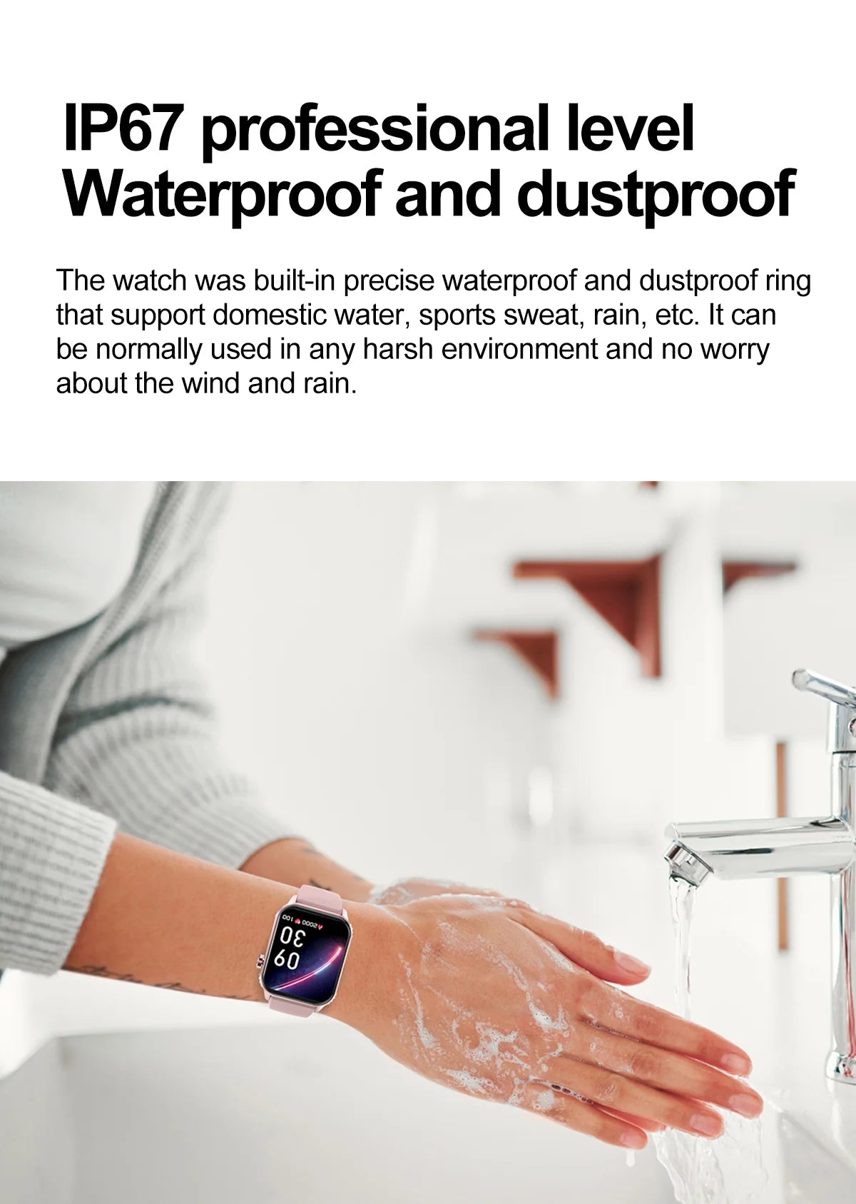 1.85" Waterproof Smartwatch
