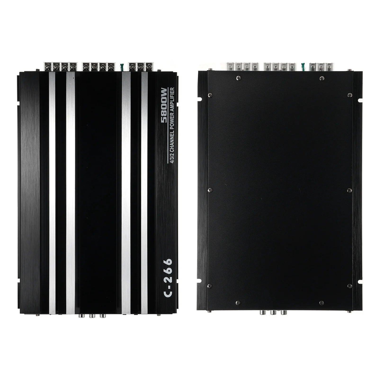 12V 4-Channel High Power Car Audio Amplifier – Aluminum Alloy