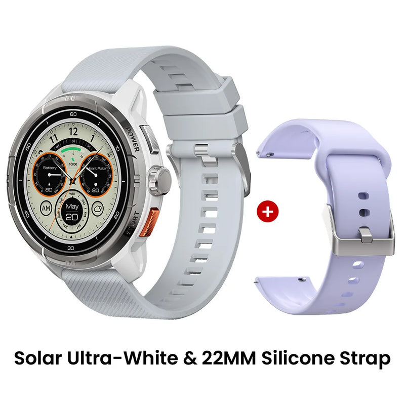 HAYLOU Solar Ultra GPS Smartwatch – 1.6” AMOLED, Bluetooth Calls, 5ATM