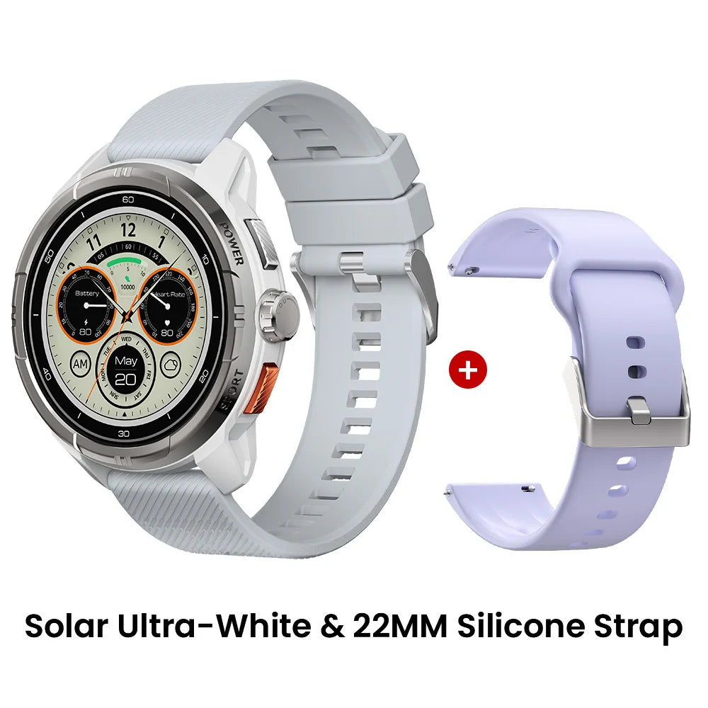 HAYLOU Solar Ultra GPS Smartwatch – 1.6” AMOLED, Bluetooth Calls, 5ATM