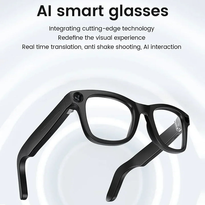 KUMI AI smart glasses with polarized Bluetooth audio