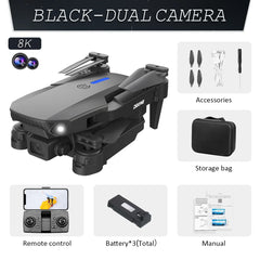 Professional E88 Foldable RC Drone