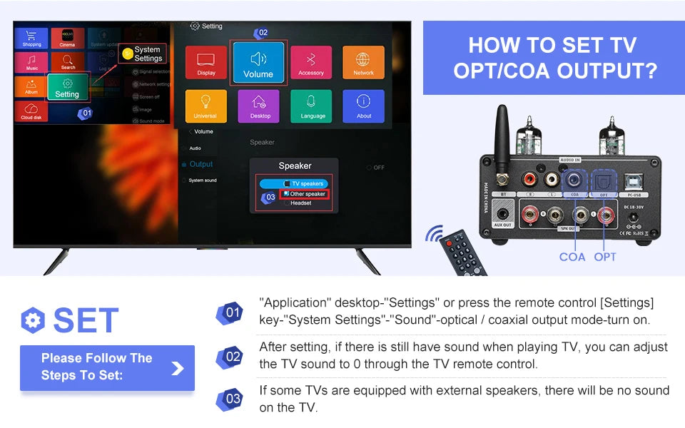 AIYIMA T9 Pro Stereo Vacuum Tube Amplifier