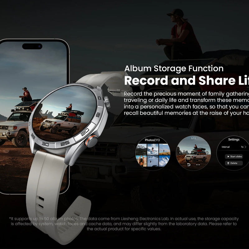 HAYLOU Solar 5 Voice Calling Smartwatch – 1.58