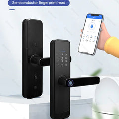 Fingerprint Lock Waterproof Wifi Remote Control Bluetooth TTLock App Card Digital Code Keyless Electronic Smart Door Lock