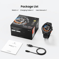 HAYLOU Solar Ultra GPS Smartwatch – 1.6” AMOLED, Bluetooth Calls, 5ATM