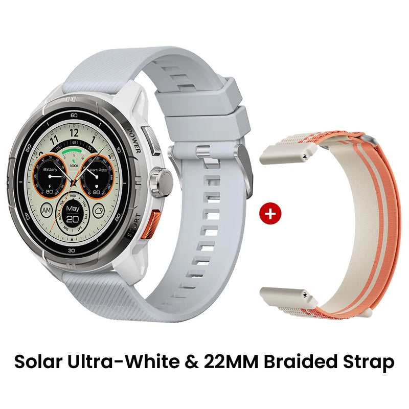 HAYLOU Solar Ultra GPS Smartwatch – 1.6” AMOLED, Bluetooth Calls, 5ATM