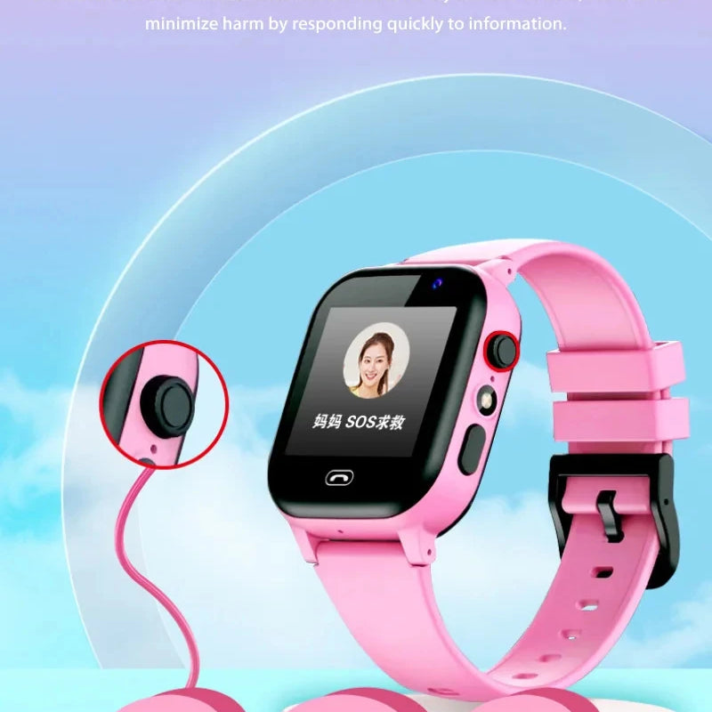 Xiaomi 4G Kids Smartwatch with GPS & SOS – Waterproof Child Tracker 2025