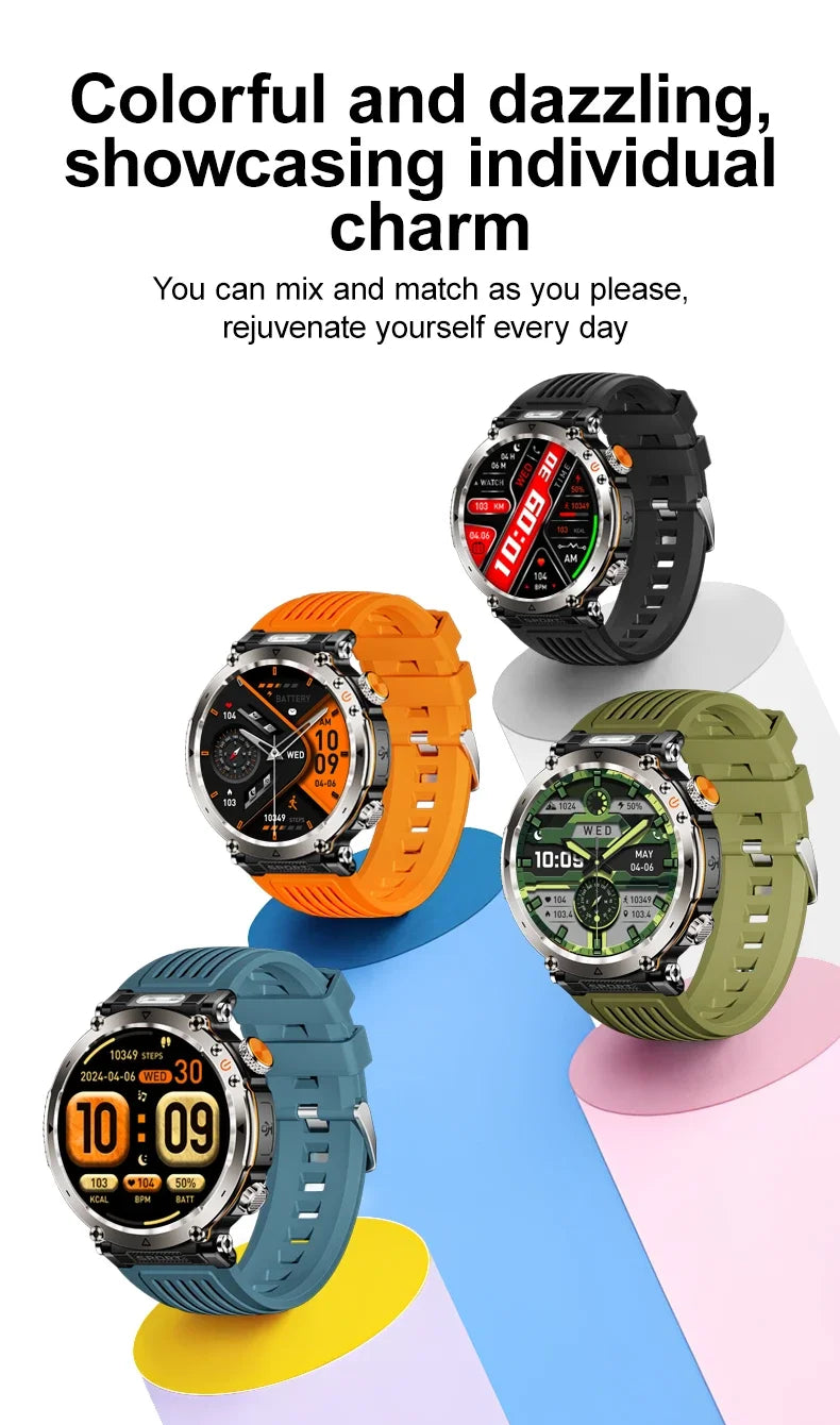 EFFEOKKI Outdoor Fitness Watch