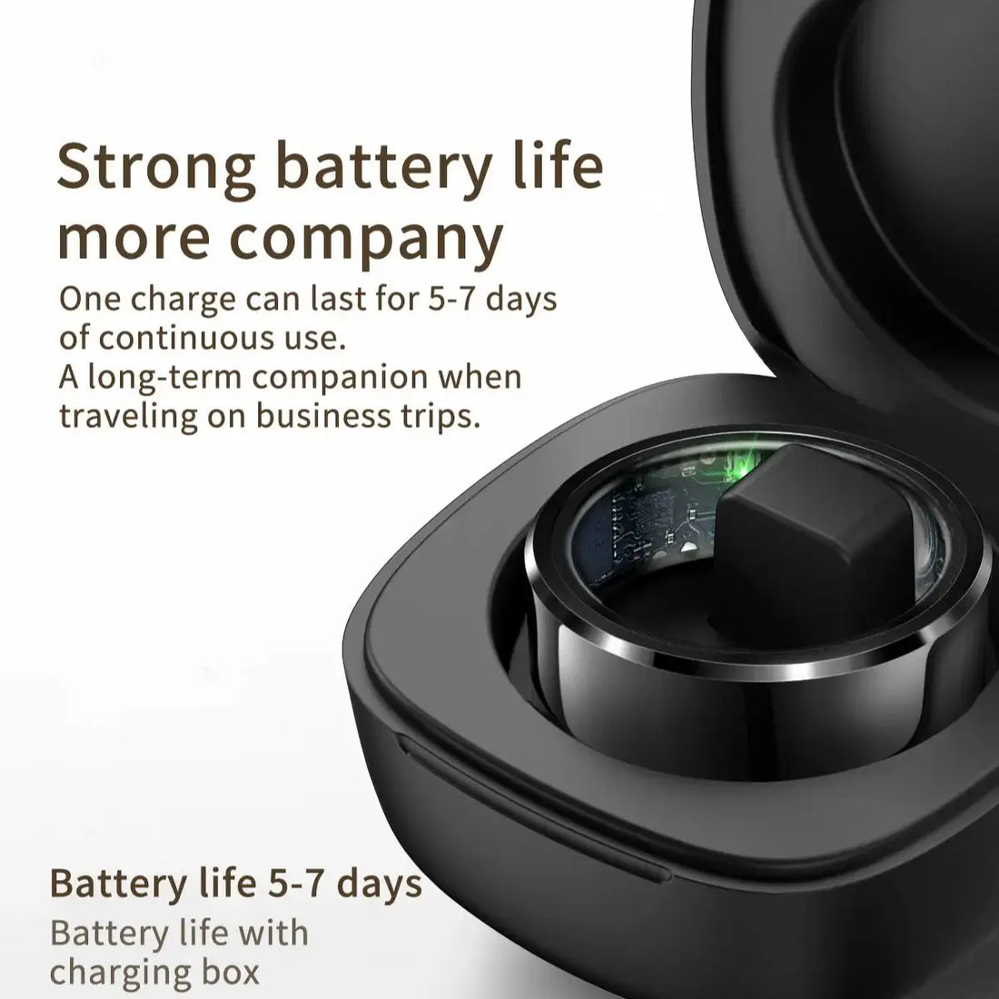 2025 R6Pro Smart Ring for Men and Women – Advanced Health and Fitness Tracker