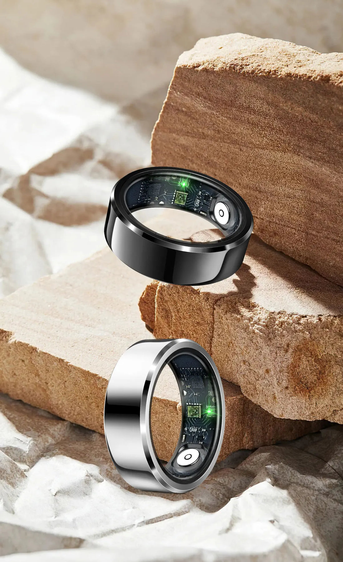 2025 R6Pro Smart Ring for Men and Women – Advanced Health and Fitness Tracker