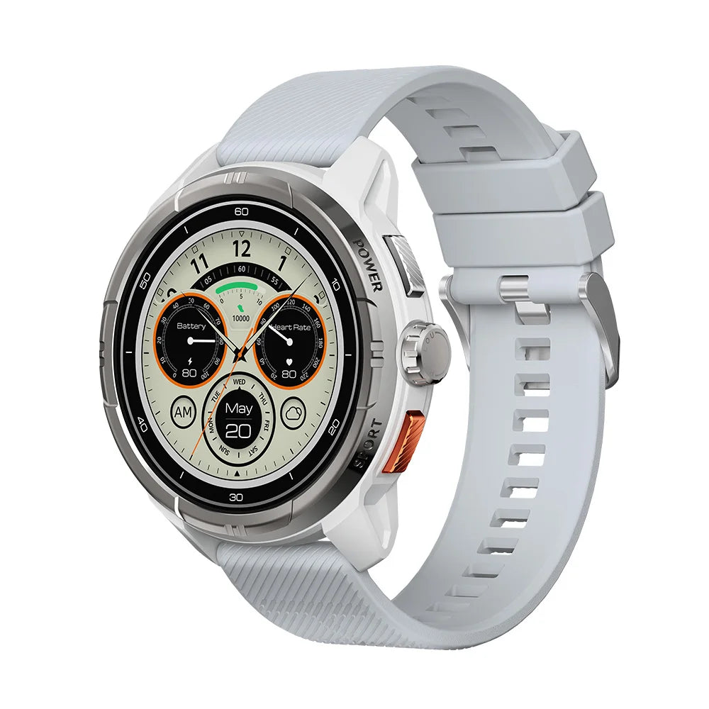 HAYLOU Solar Ultra GPS Smartwatch – 1.6” AMOLED, Bluetooth Calls, 5ATM