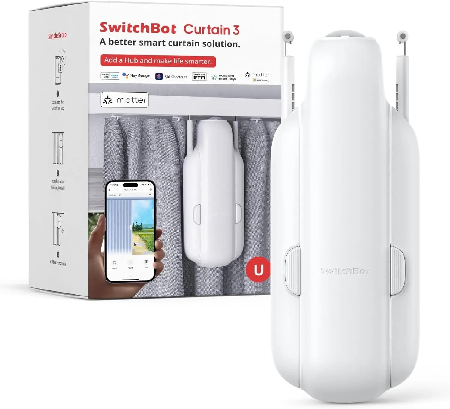 Bluetooth Smart Automatic Curtain Opener