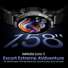 HAYLOU Solar 5 Voice Calling Smartwatch – 1.58