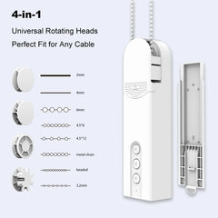 Smart Bluetooth Curtain Motor Electric Curtain Opener Super Silent ，For Bluetooth  APP Short Range Control Compatible with Alexa