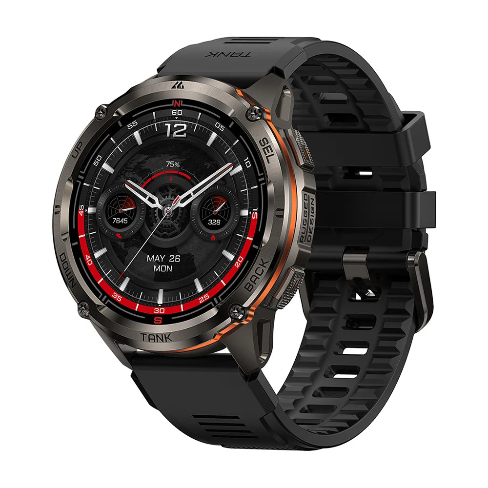 KOSPET TANK T3 Ultra GPS Smartwatch – Compass, Altimeter, Waterproof