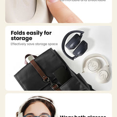 HAYLOU S30 Wireless Bluetooth 5.4 Headphones with ANC & 80H Playtime