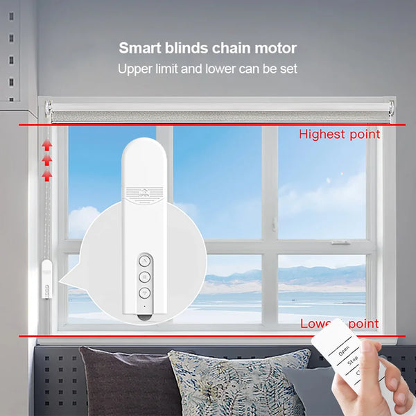 Smart Home electric curtains with Bluetooth remote Control Electric Automatic Curtain Motor Automatic Curtain Opener